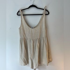Princess Polly Tay Romper Beige Sz 6